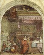 Andrea del Sarto Birth of the Virgin oil on canvas